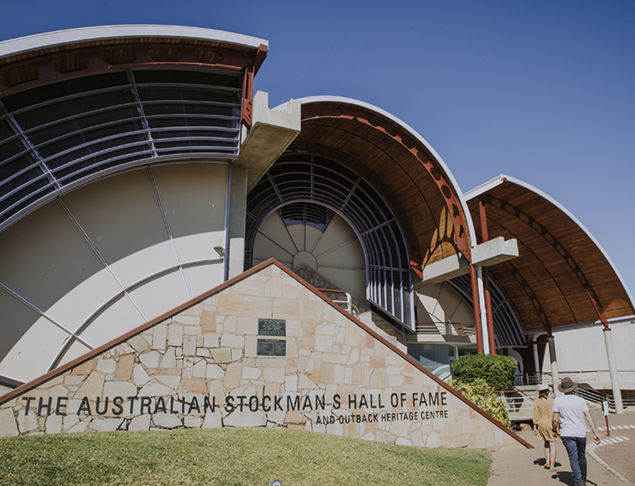 External image of The Australian's Stockman's Hall of Fame in Longreach
